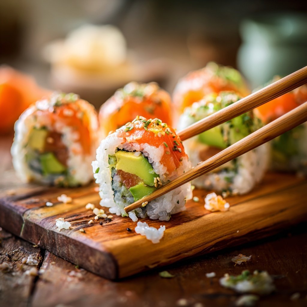 Global Japanese Sushi Rolls