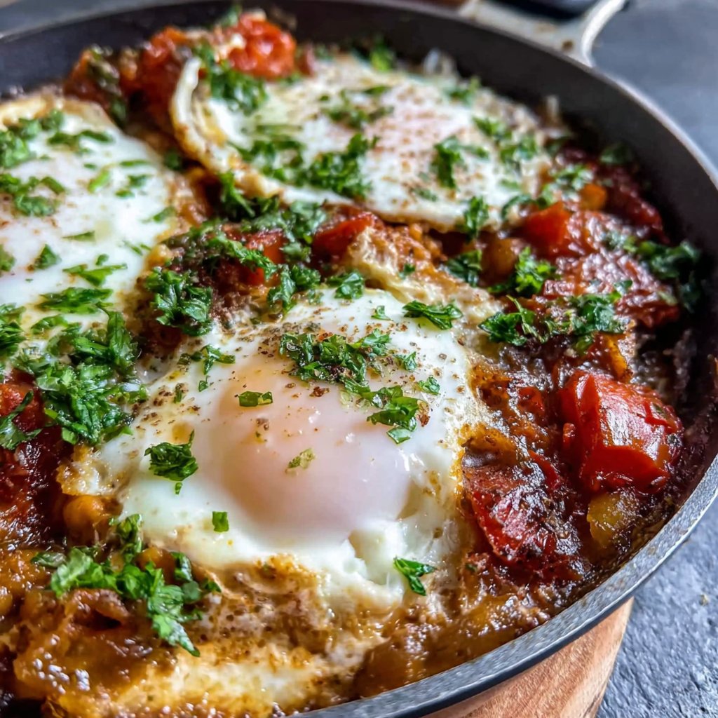 Chickpea Shakshuka Protein Skillet